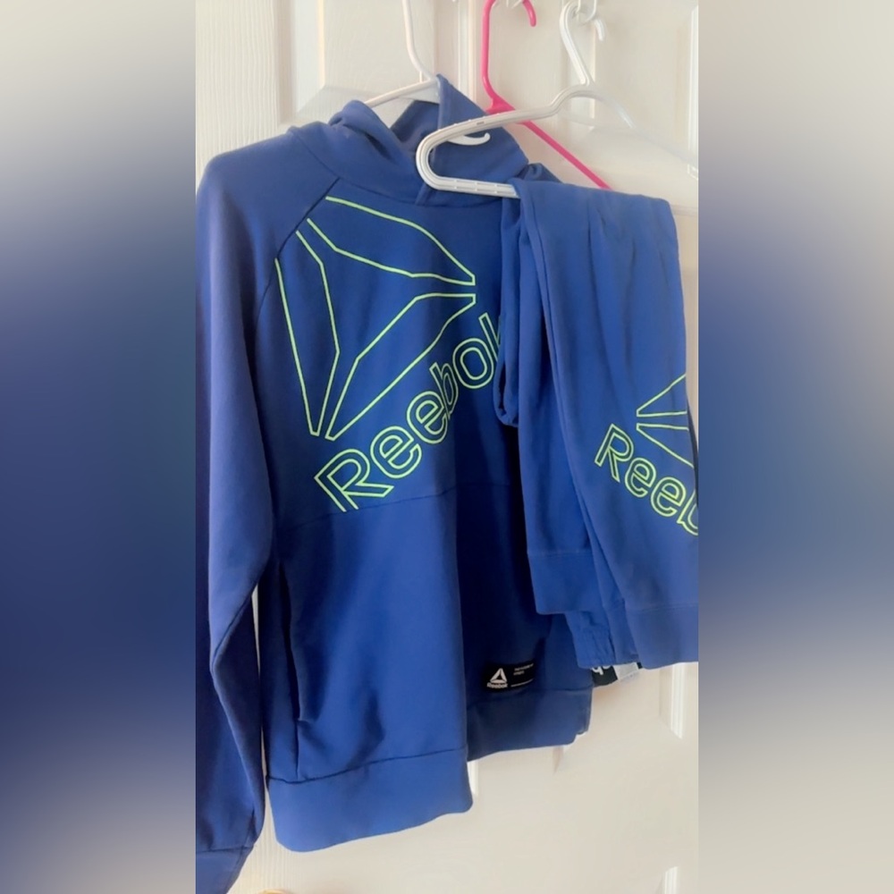 Boys slim fit Reebok sweat suit